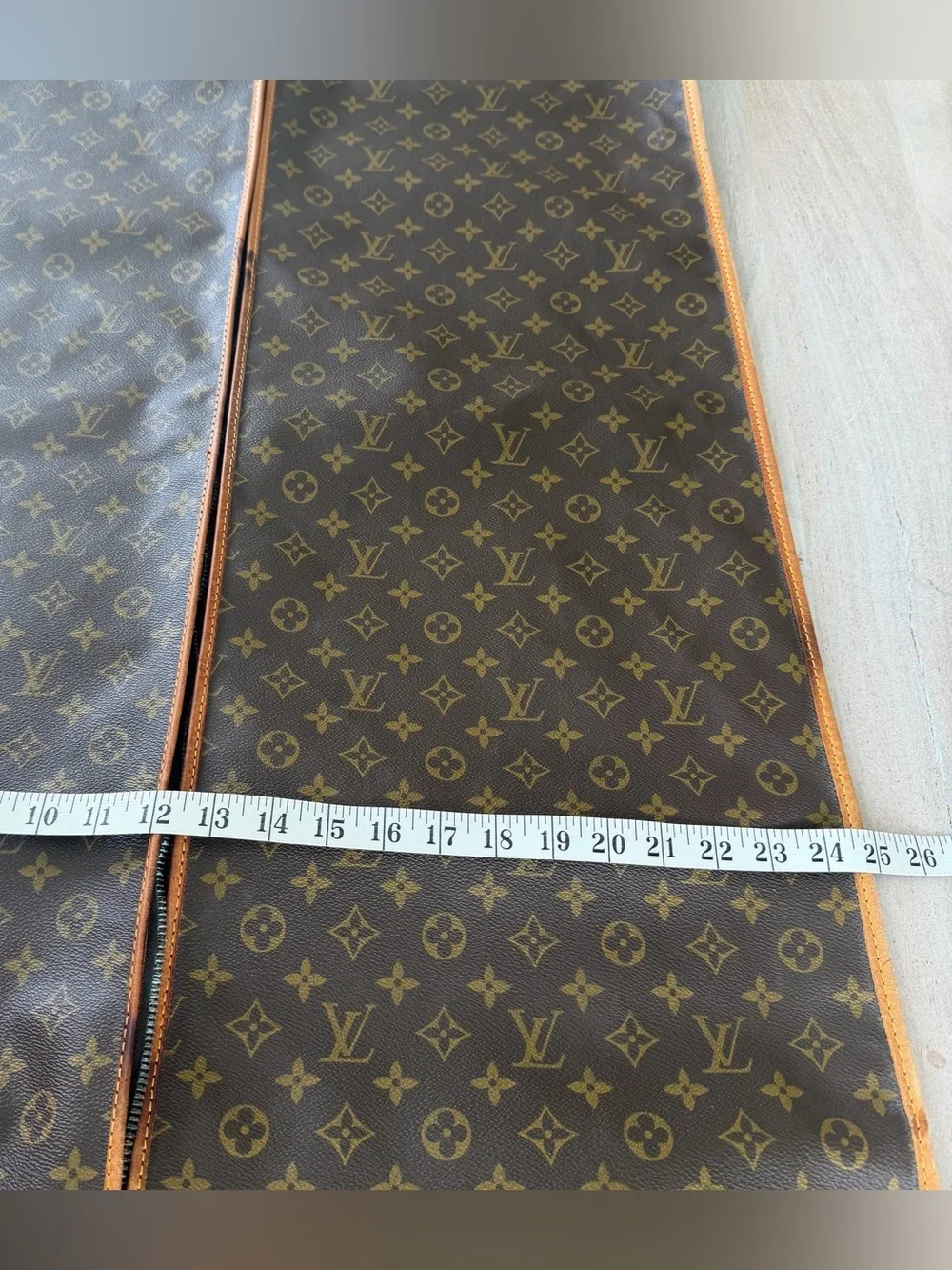 Louis Vuitton VINTAGE Garment Bag Big Monogram / Garment Carrier AUTHENTIC